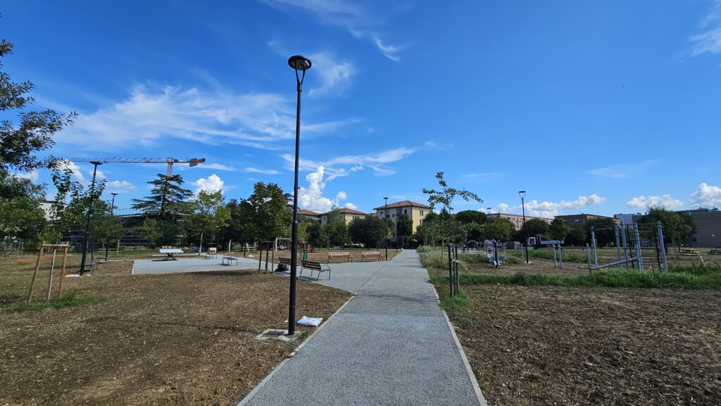 FIRENZE (Ponte a Greve) - Illuminazione giardini pubblici