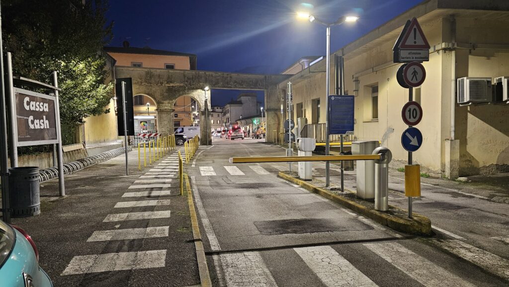 Riqualificazione impianti di videosorveglianza ed illuminazione parcheggio FS PARK (Stazione Ferroviaria Castelfiorentino - FI)